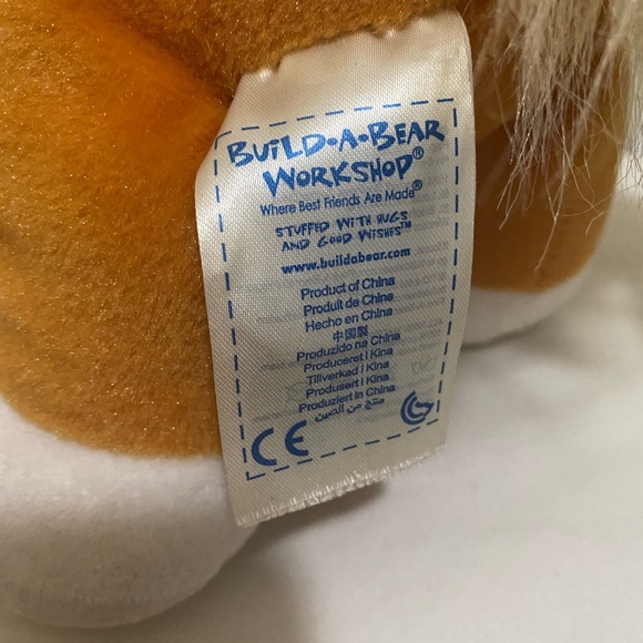 Build A Bear Disney Princess Belle Teacup Puppy rainbow tutu blue collar BAB - Picture 3 of 10